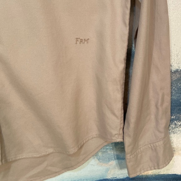 🔥EC🔥FRAME Cotton/Lycocel Collared Button Down Shirt. - Picture 3 of 8